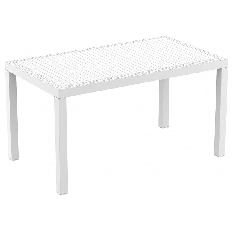 Orlando Wickerlook 55 inch Rectangle Dining Table