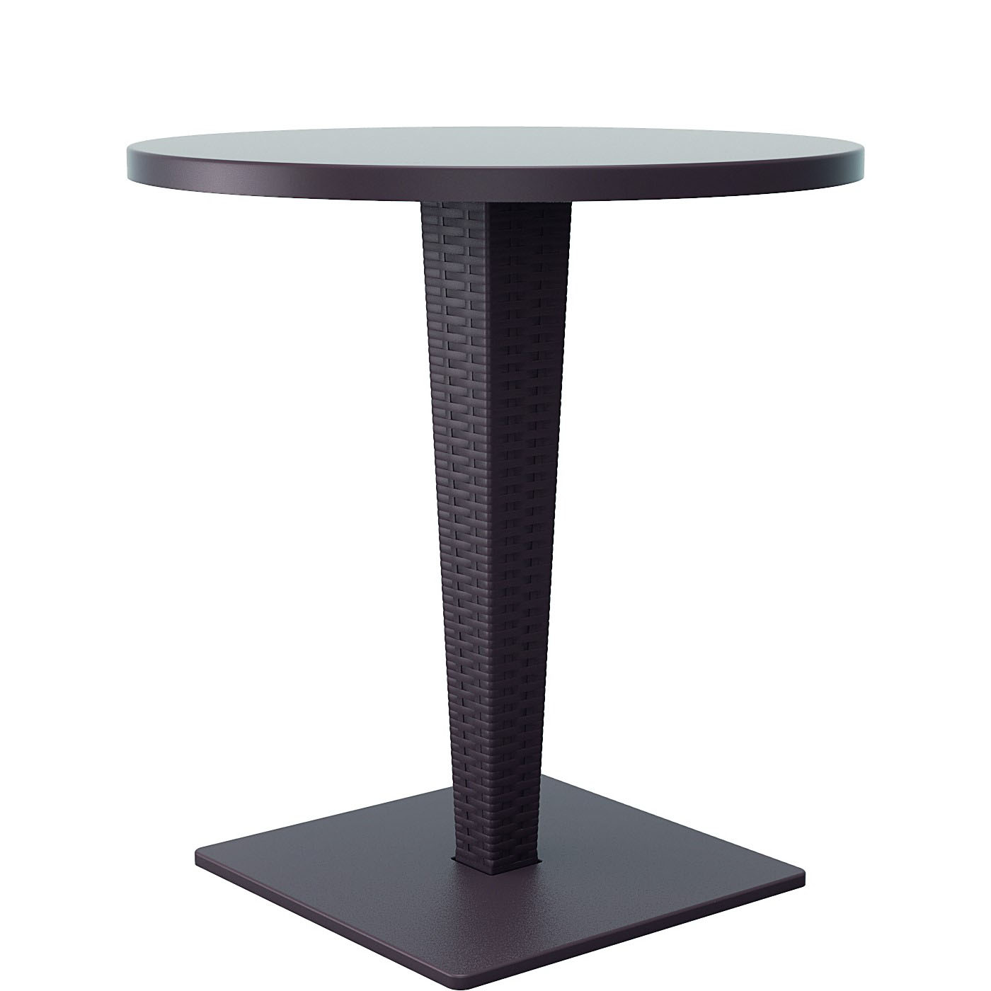 Riva 27.5 inch Werzalit Top Round Dining Table