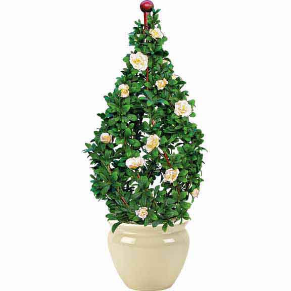 Artificial Outdoor Azalea Swirl: Multiple Sizes & Colors