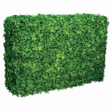 Artificial Outdoor English Ivy Hedge on Plywood Frame
