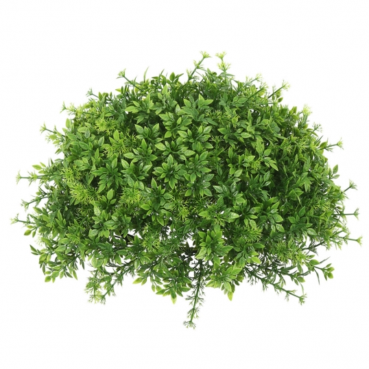 11 inch Mixed Greenery Half Ball Urn Filler