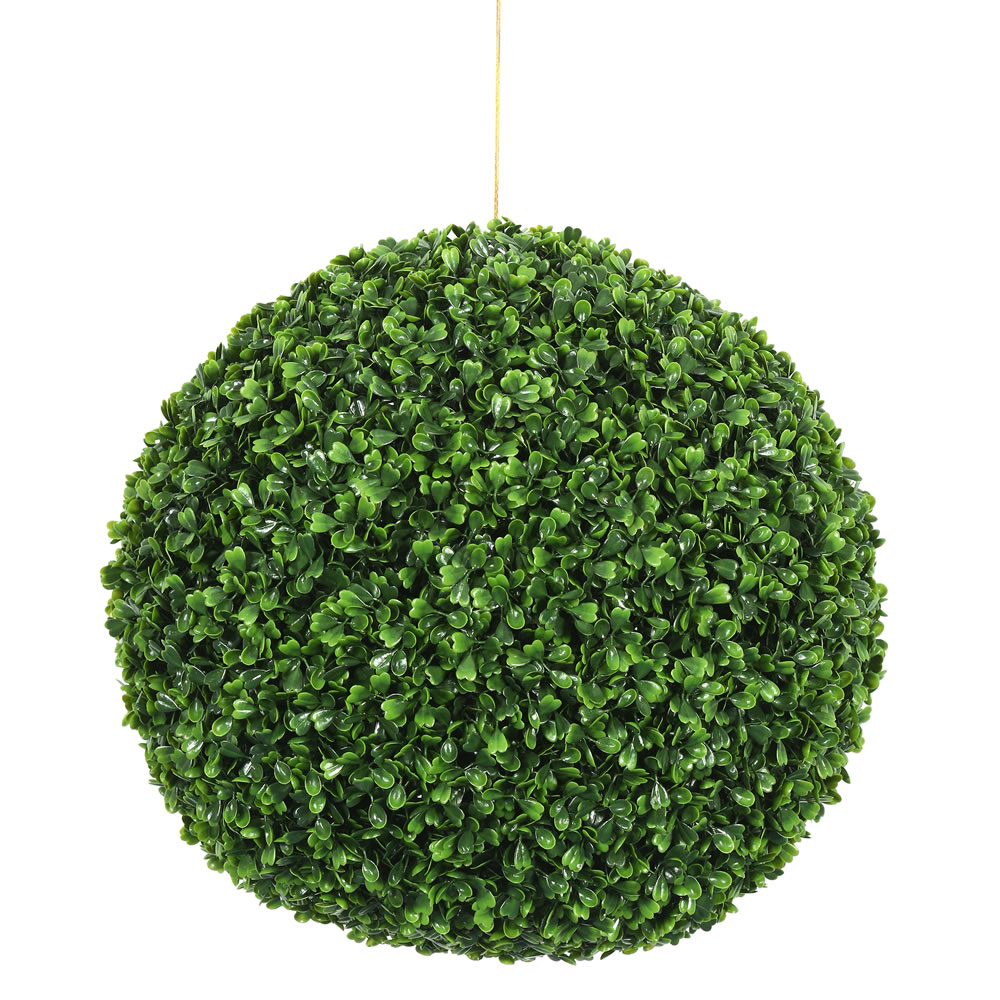 15 inch Outdoor Artificial Boxwood Ball Topiary FF171203