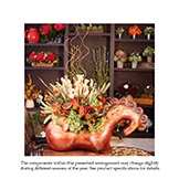 Preserved Floral Horse Arrangement