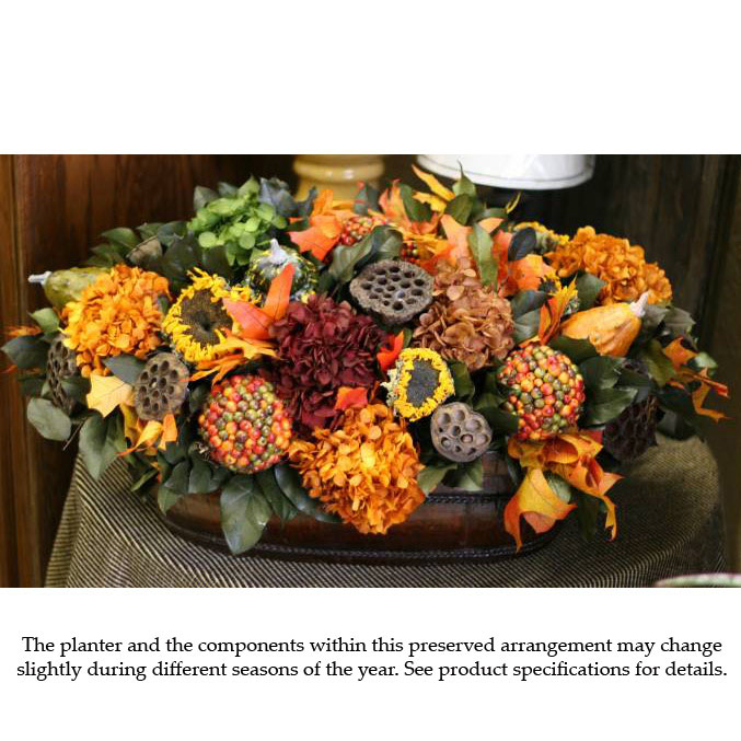 Preserved Fall Centerpiece