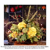 Preserved Gold Arrangement with Natural Accents