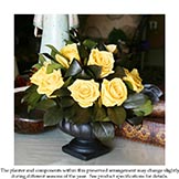 Preserved Roses in Decorative Container