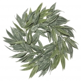 24 inch Muddy White Willow Wreath