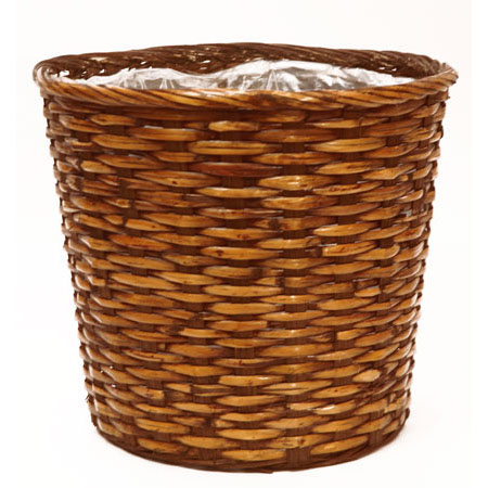 11 inch Fern Rattan Planters: Fits 8 inch pots - OVERSTOCK