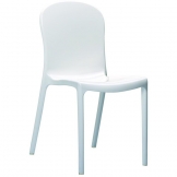 Victoria Polycarbonate Modern Dining Chair (Set of 2)