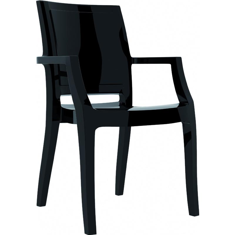 Arthur Polycarbonate Modern Dining Chair (set Of 4)
