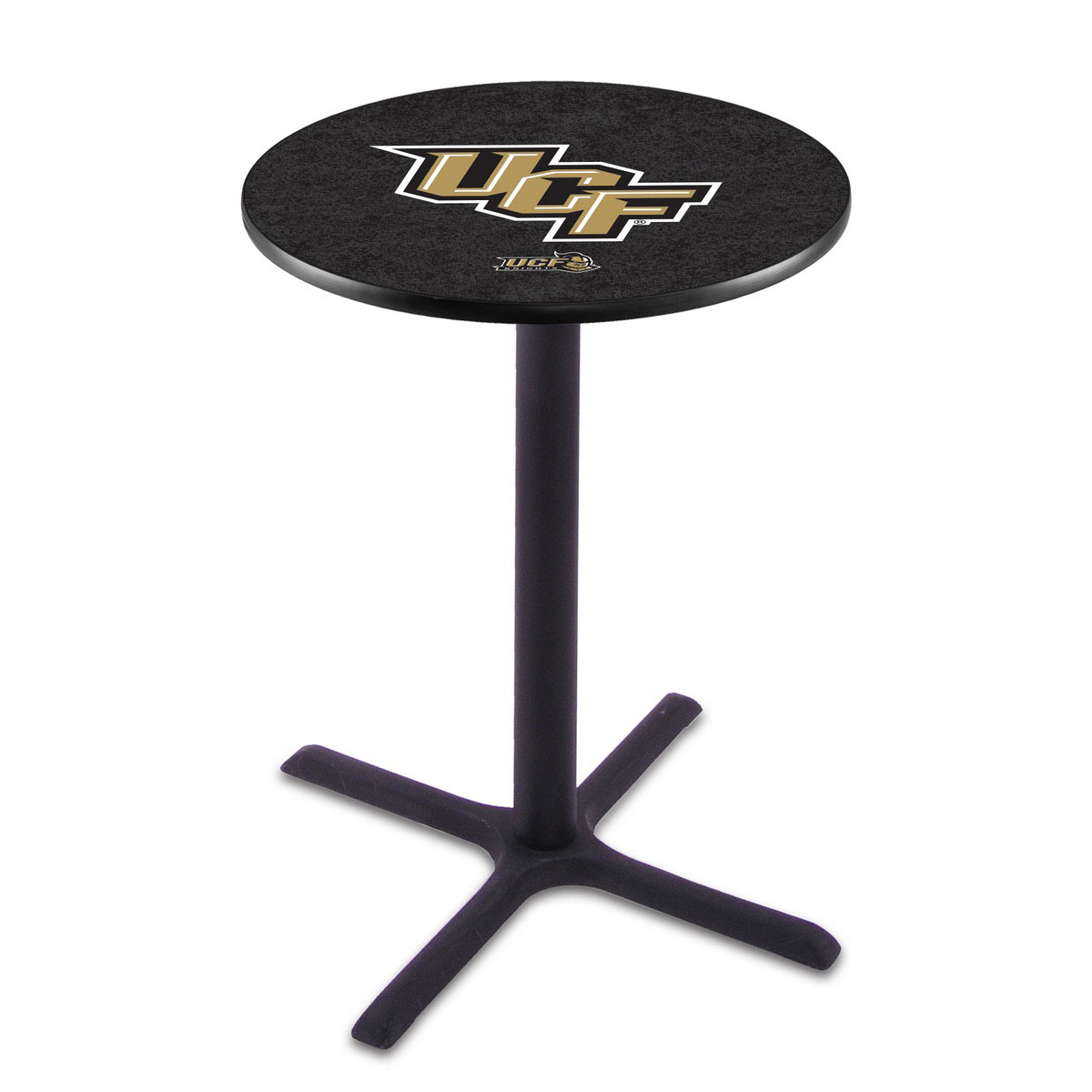 Central Florida Black Wrinkle Pub Table