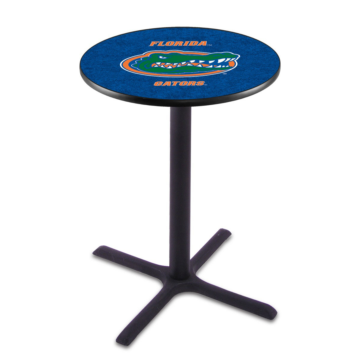 Florida Black Wrinkle Pub Table