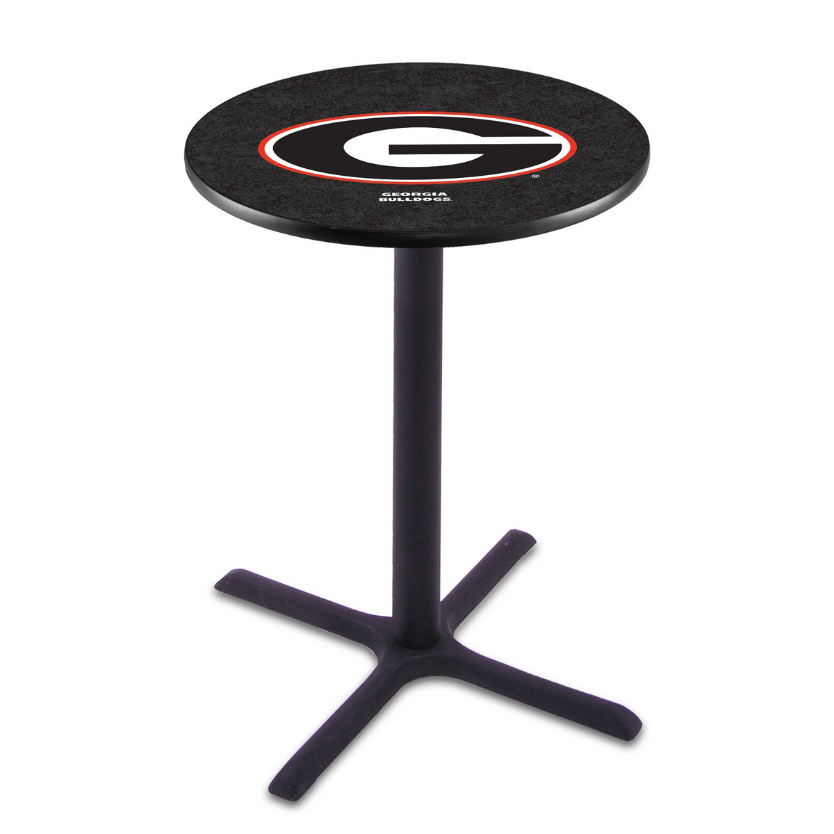 Georgia Black Wrinkle Pub Table