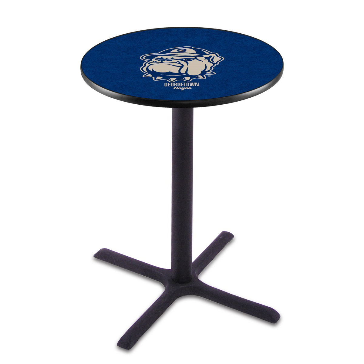 Georgetown Black Wrinkle Pub Table