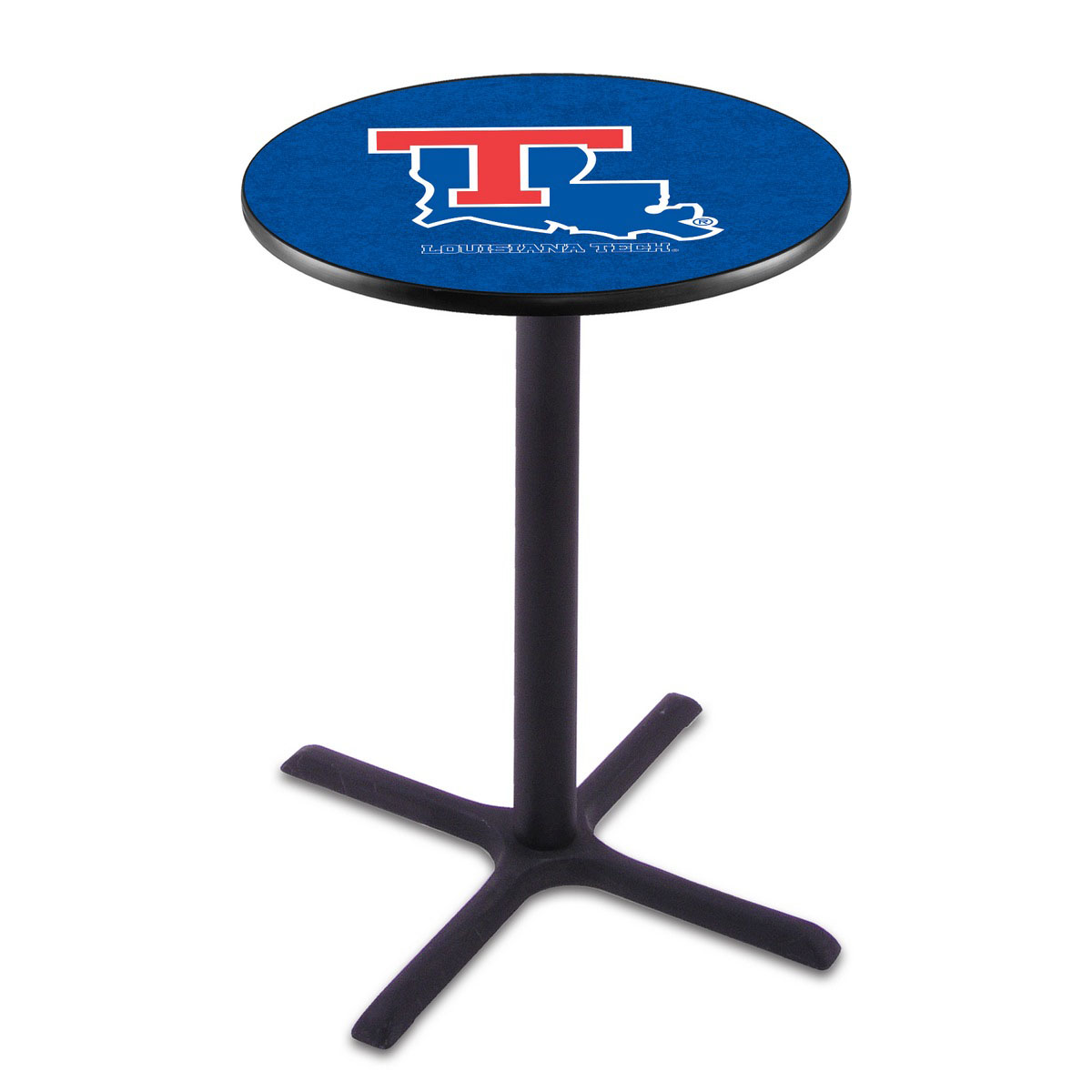 Louisiana Tech Black Wrinkle Pub Table