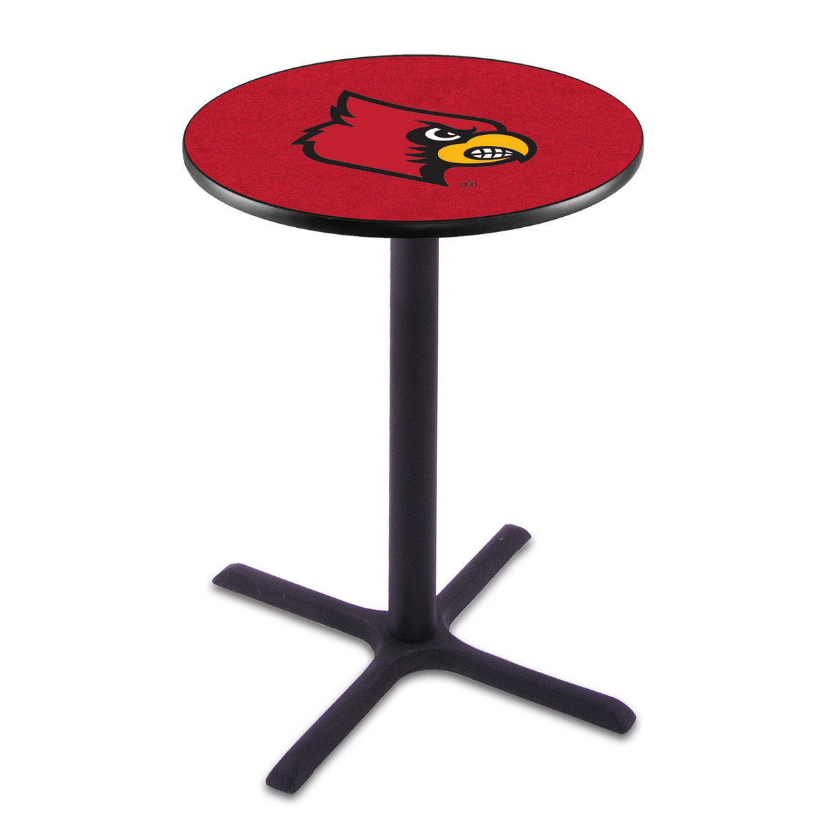 Louisville Black Wrinkle Pub Table