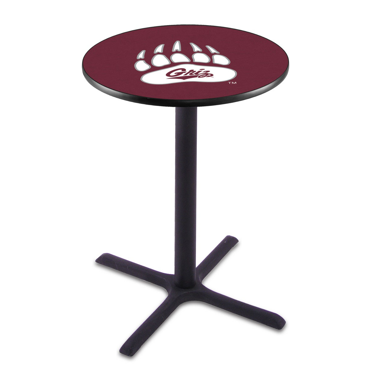 Montana Black Wrinkle Pub Table