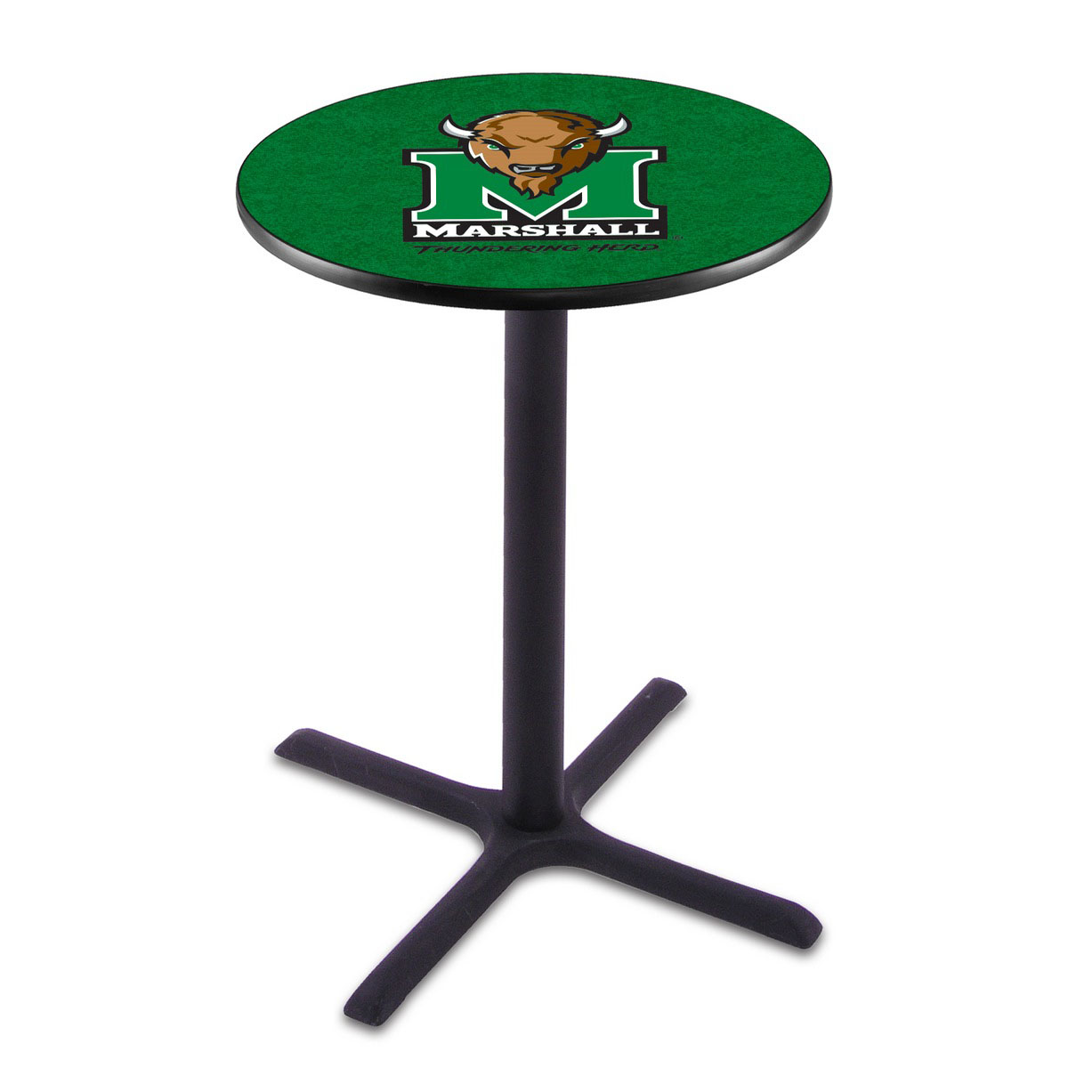 Marshall Black Wrinkle Pub Table