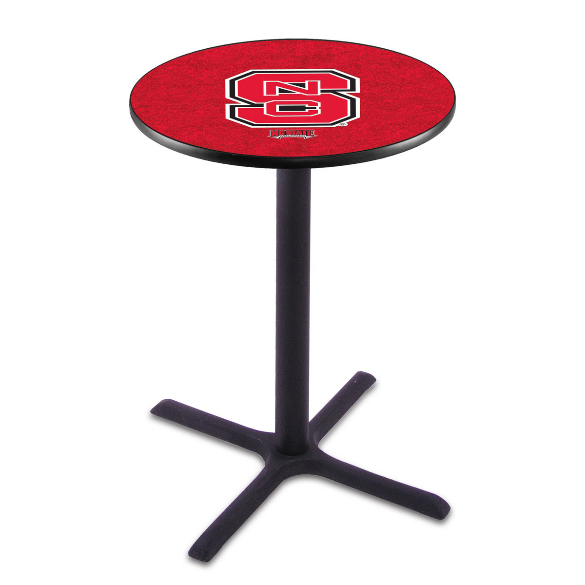North Carolina State Black Wrinkle Pub Table