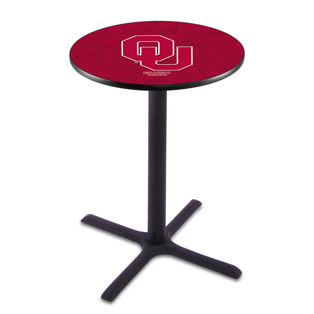 Oklahoma Black Wrinkle Pub Table
