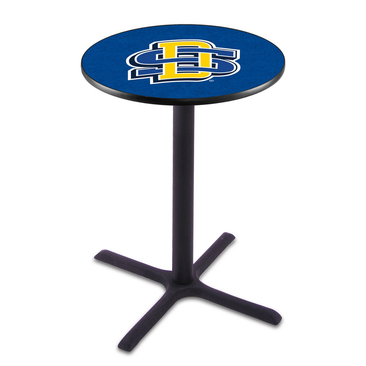 South Dakota State Black Wrinkle Pub Table