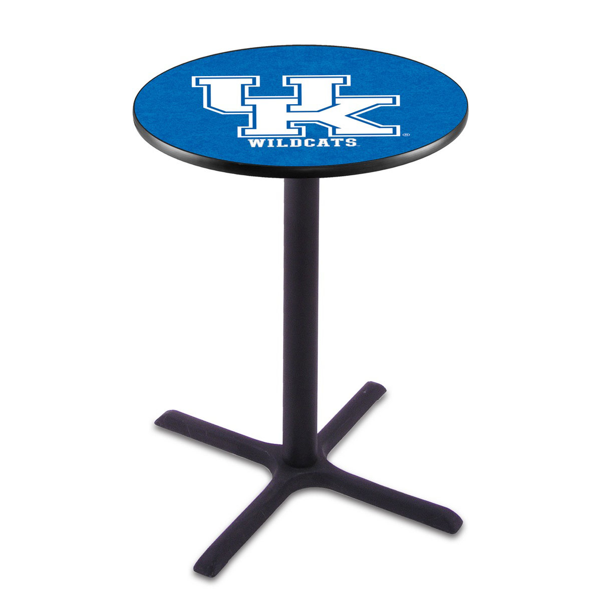 Kentucky Black Wrinkle Pub Table
