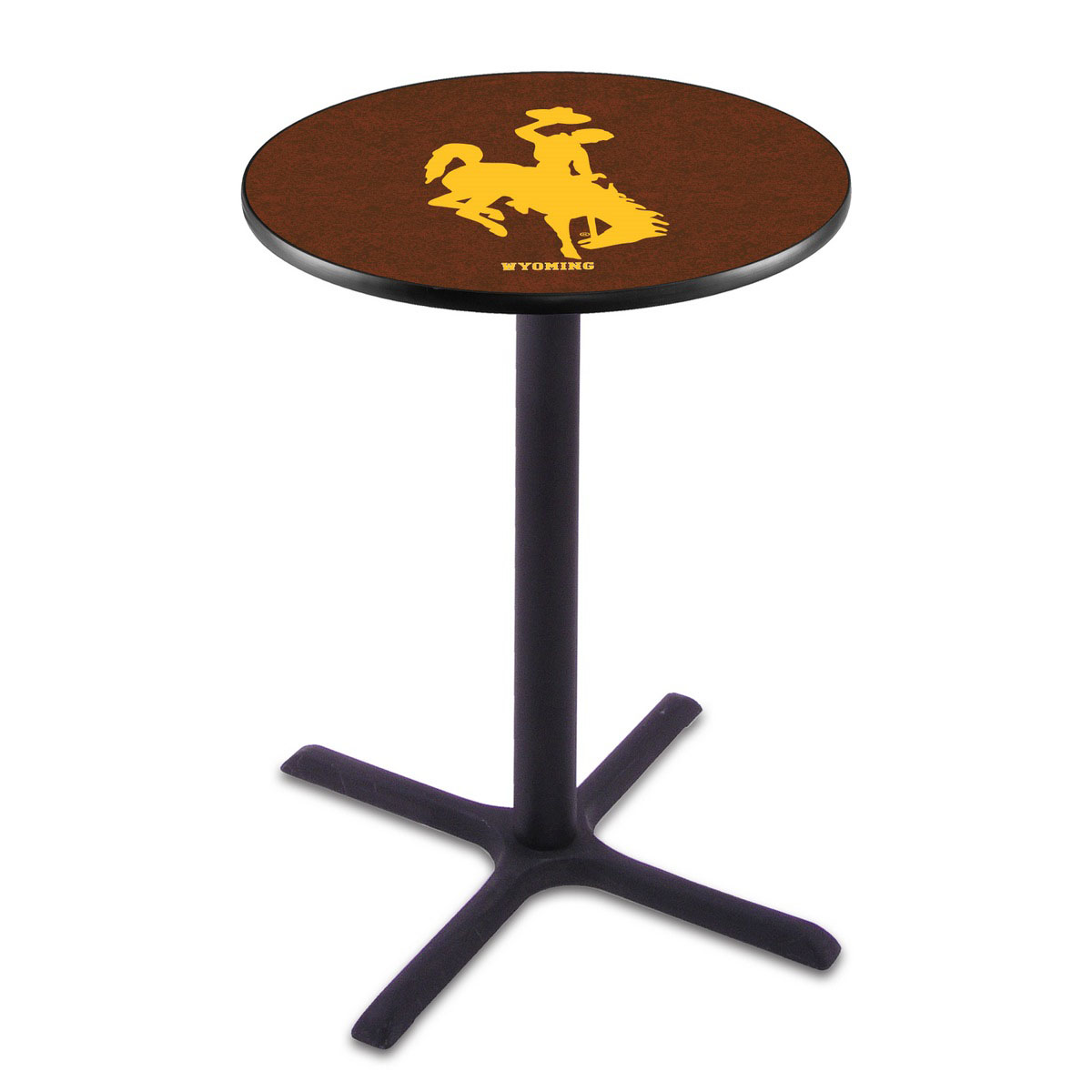 Wyoming Black Wrinkle Pub Table