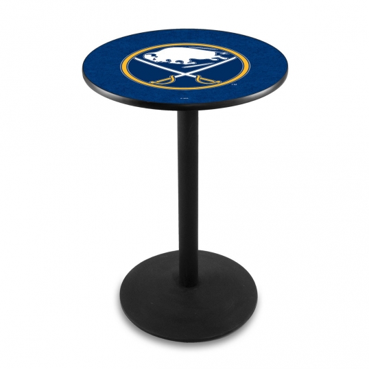 Buffalo Sabres Logo Pub Bar Table with Round Stand
