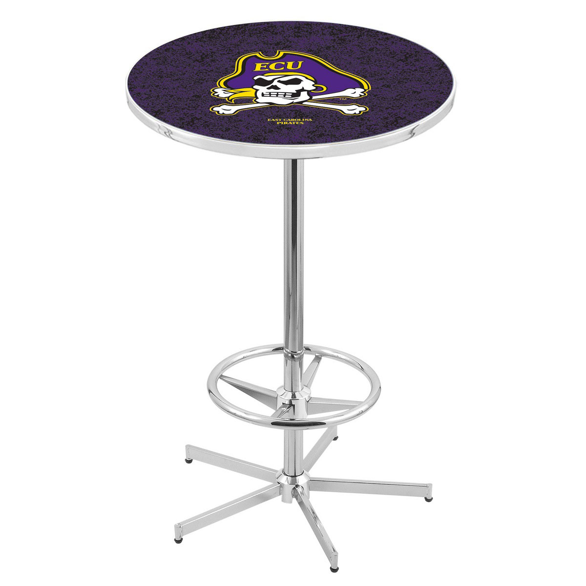 inch Chrome East Carolina Pub Table