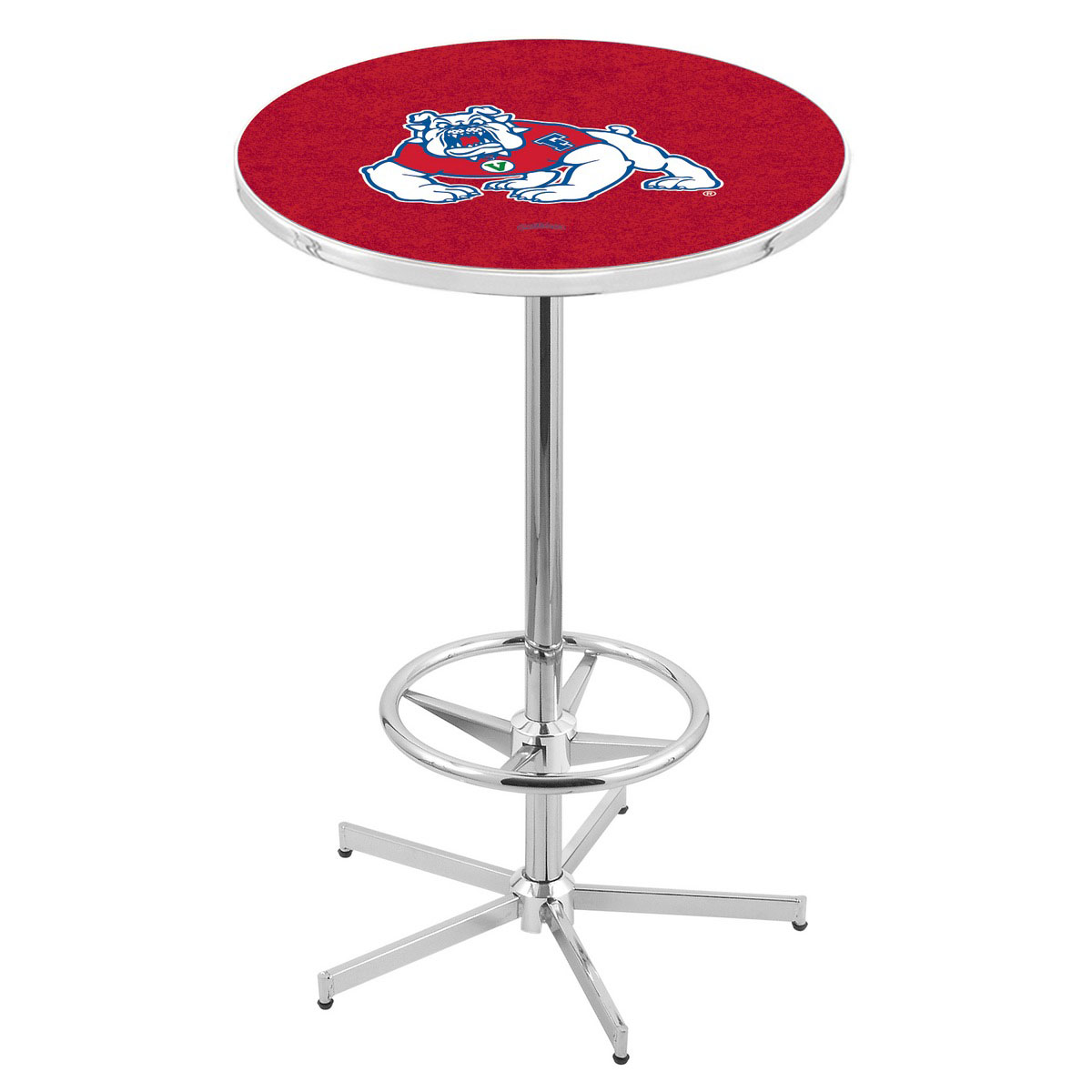 inch Chrome Fresno State Pub Table