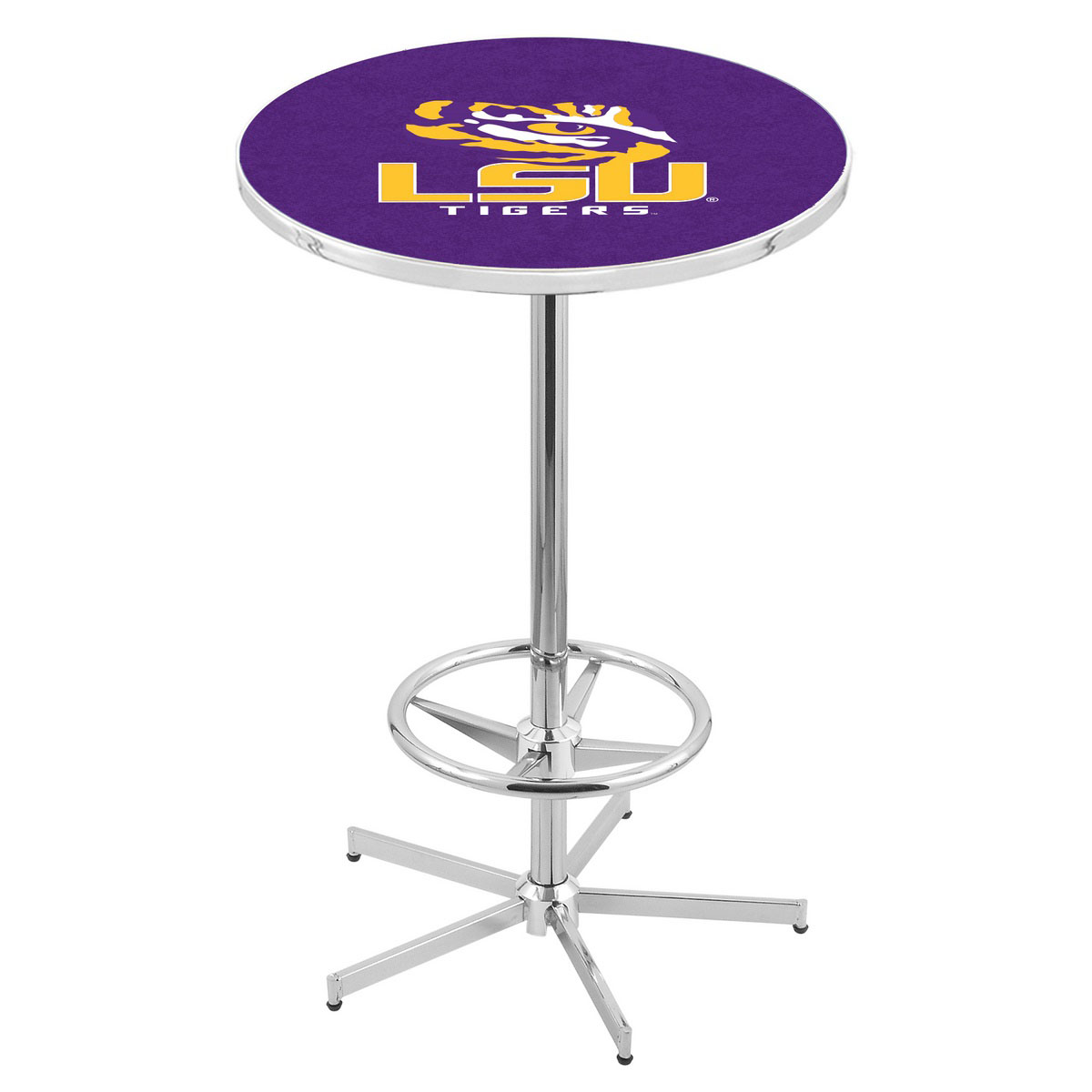 inch Chrome Louisiana State Pub Table