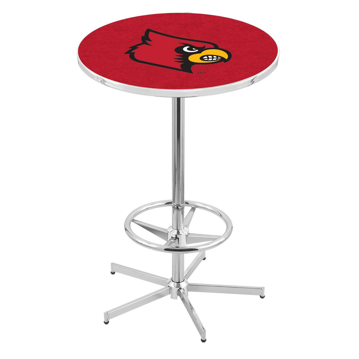 inch Chrome Louisville Pub Table
