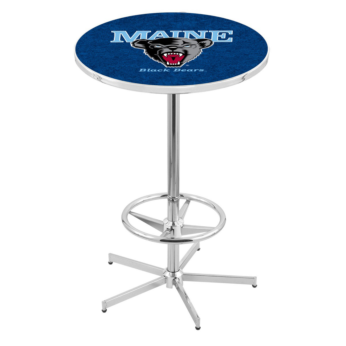 inch Chrome Maine Pub Table