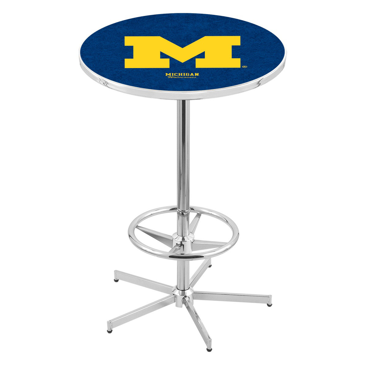 inch Chrome Michigan Pub Table