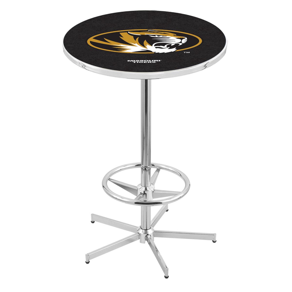inch Chrome Missouri Pub Table