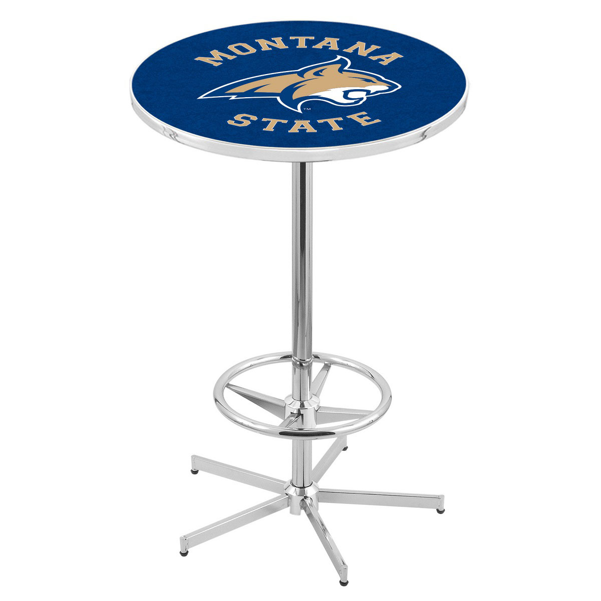 inch Chrome Montana State Pub Table