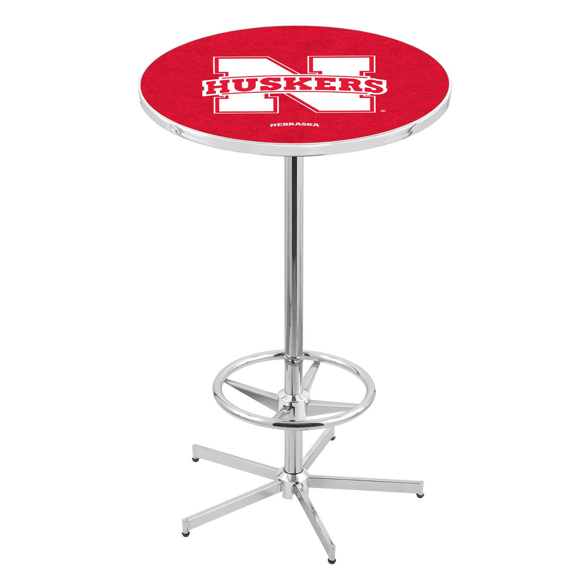 inch Chrome Nebraska Pub Table
