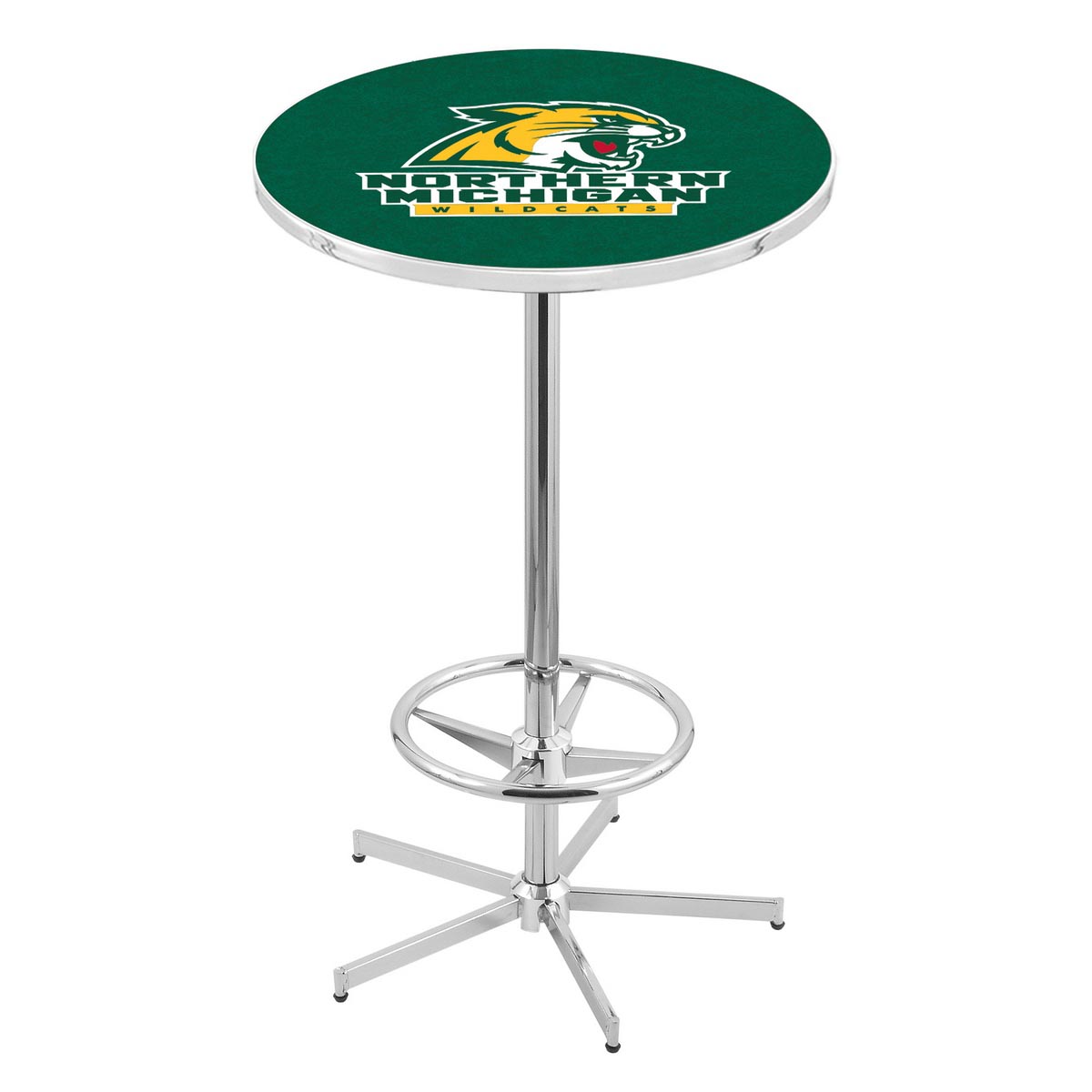 inch Chrome Northern Michigan Pub Table