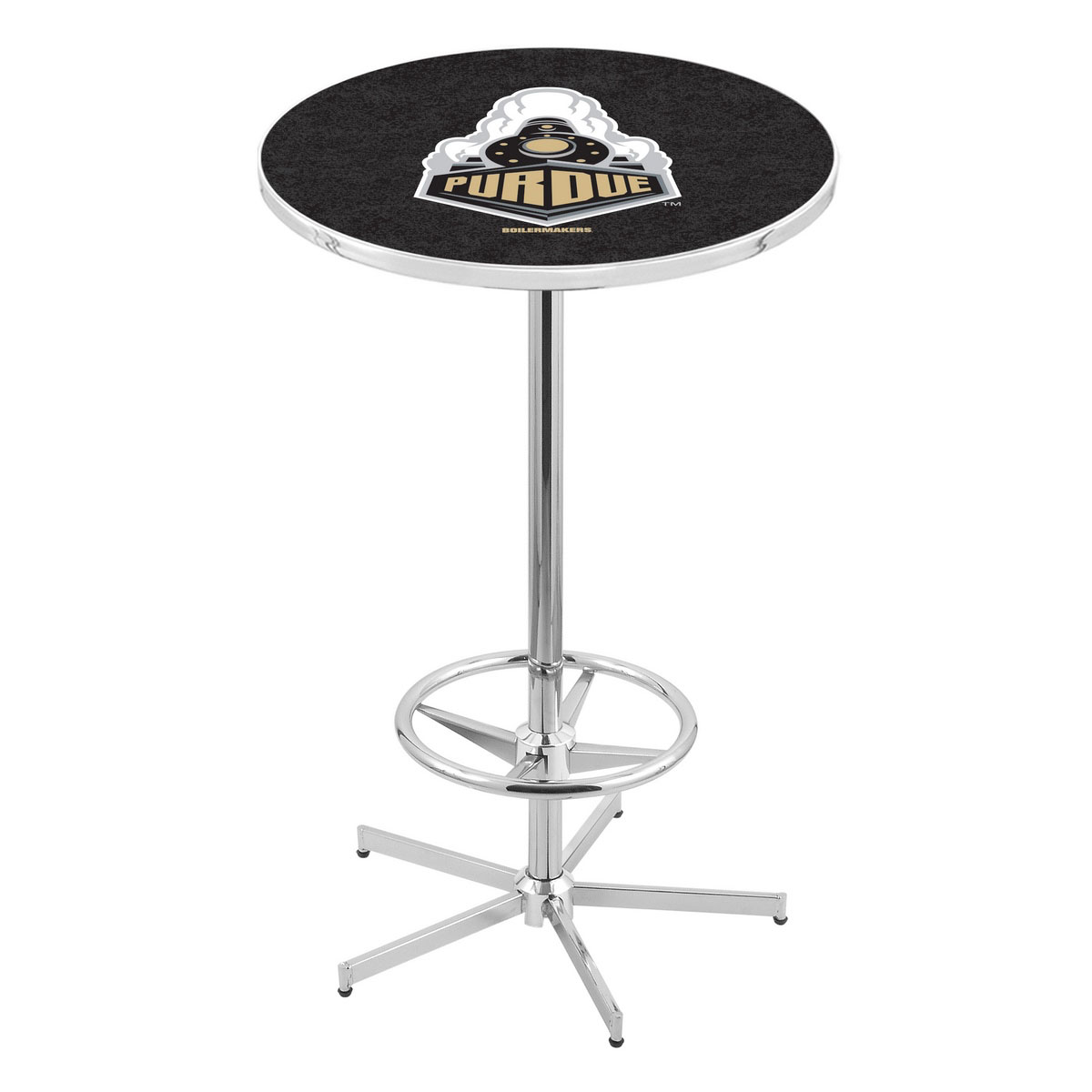 inch Chrome Purdue Pub Table