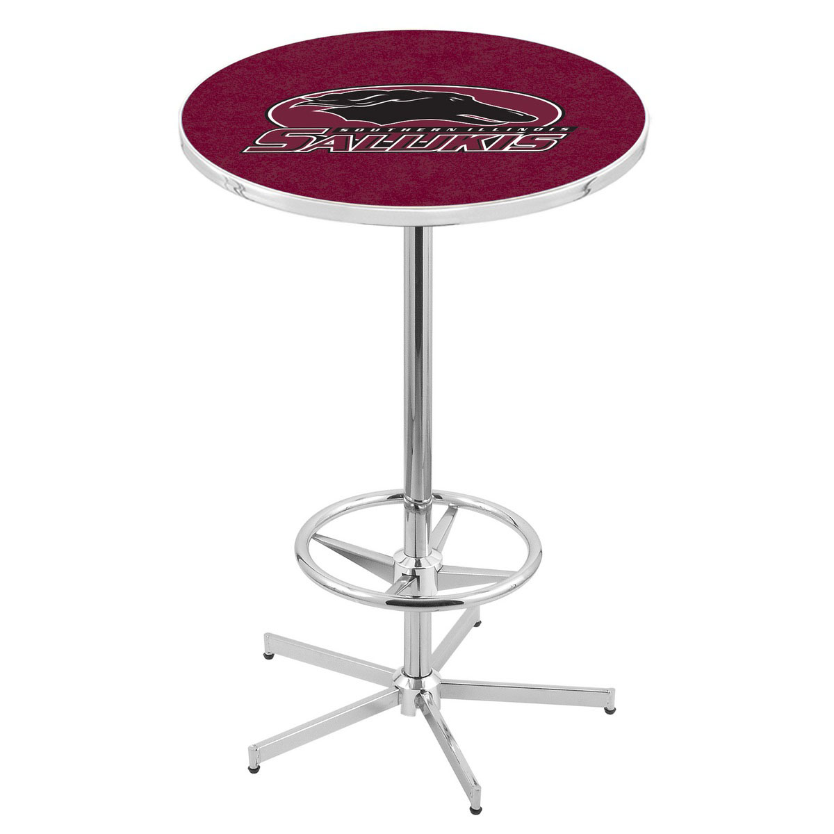 inch Chrome Southern Illinois Pub Table