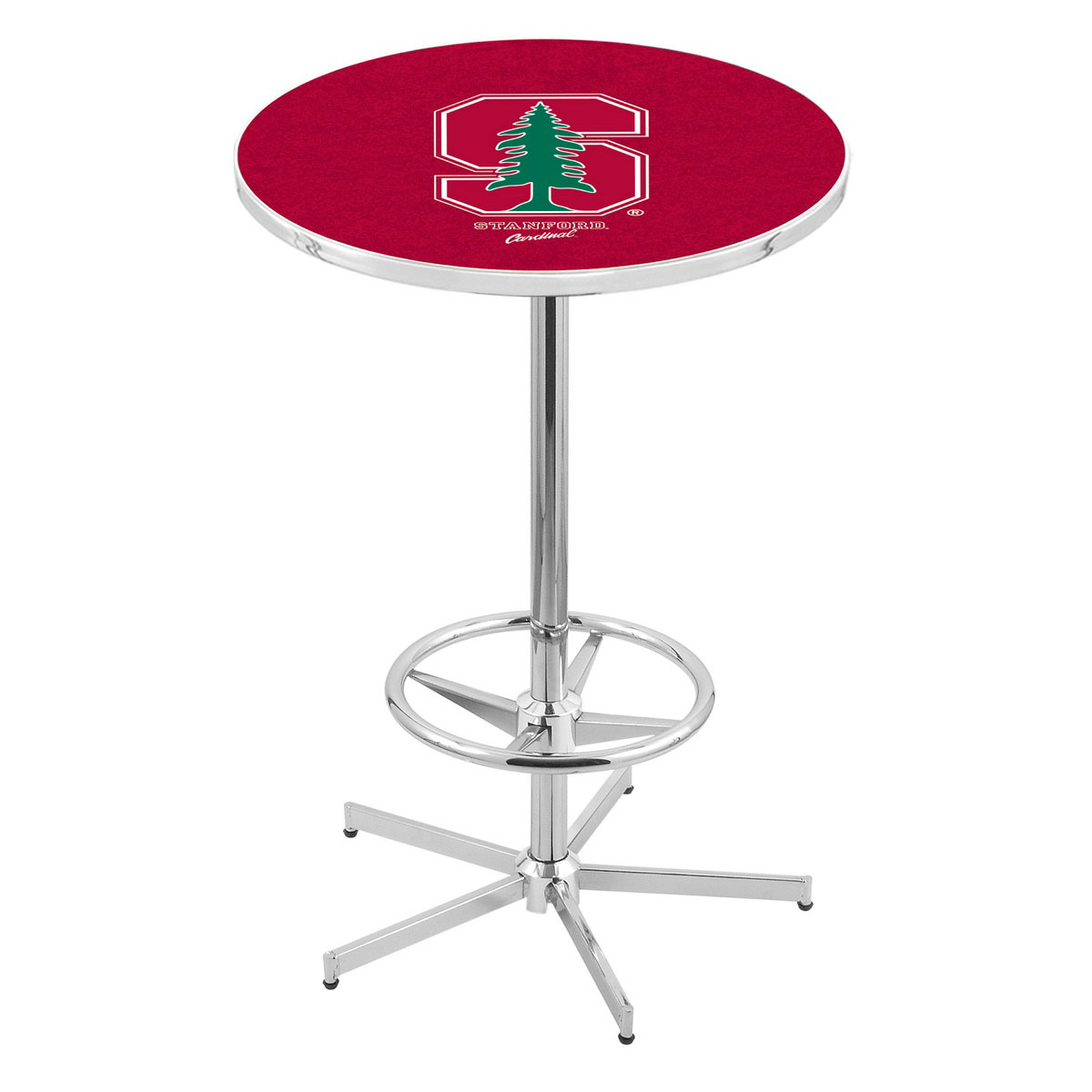 inch Chrome Stanford Pub Table