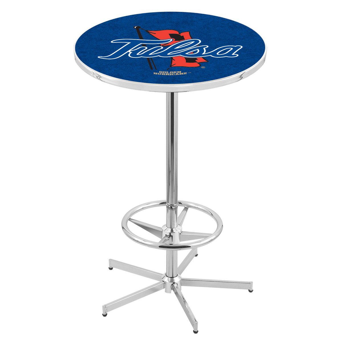inch Chrome Tulsa Pub Table