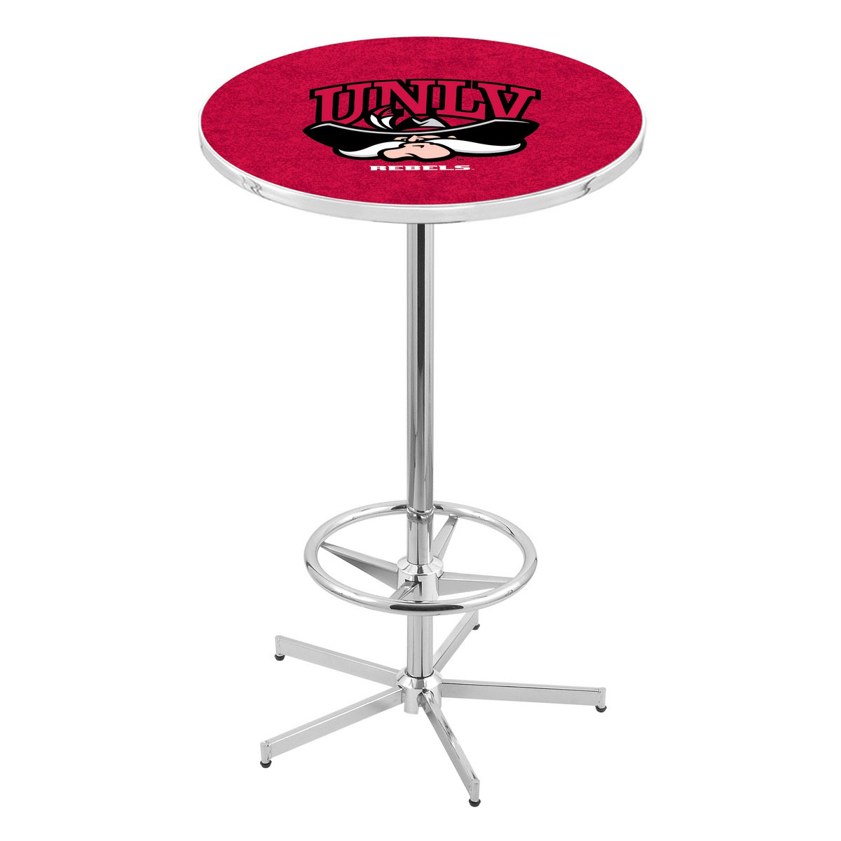 inch Chrome UNLV Pub Table