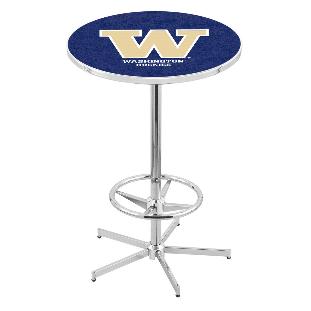 inch Chrome Washington Pub Table