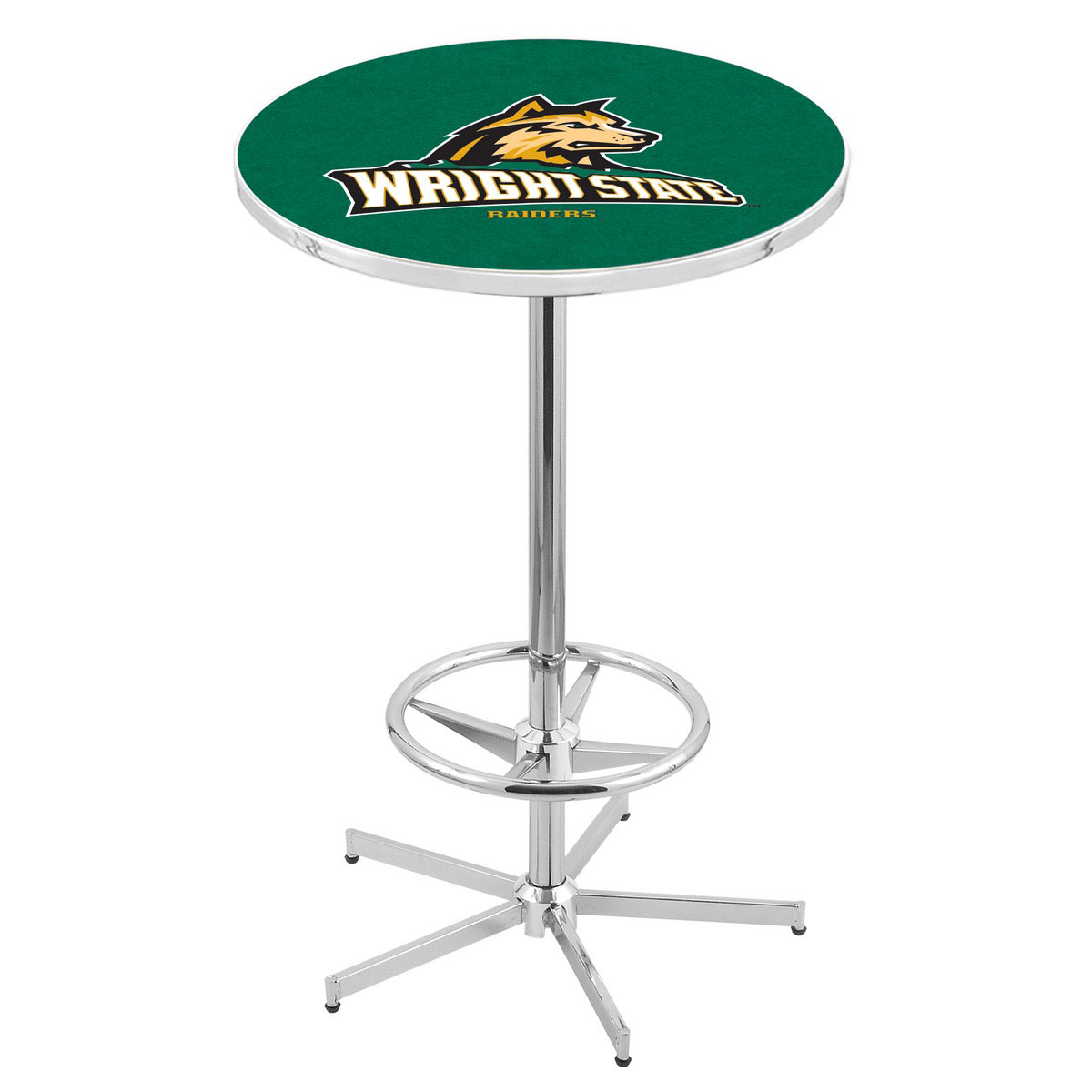 inch Chrome Wright State Pub Table