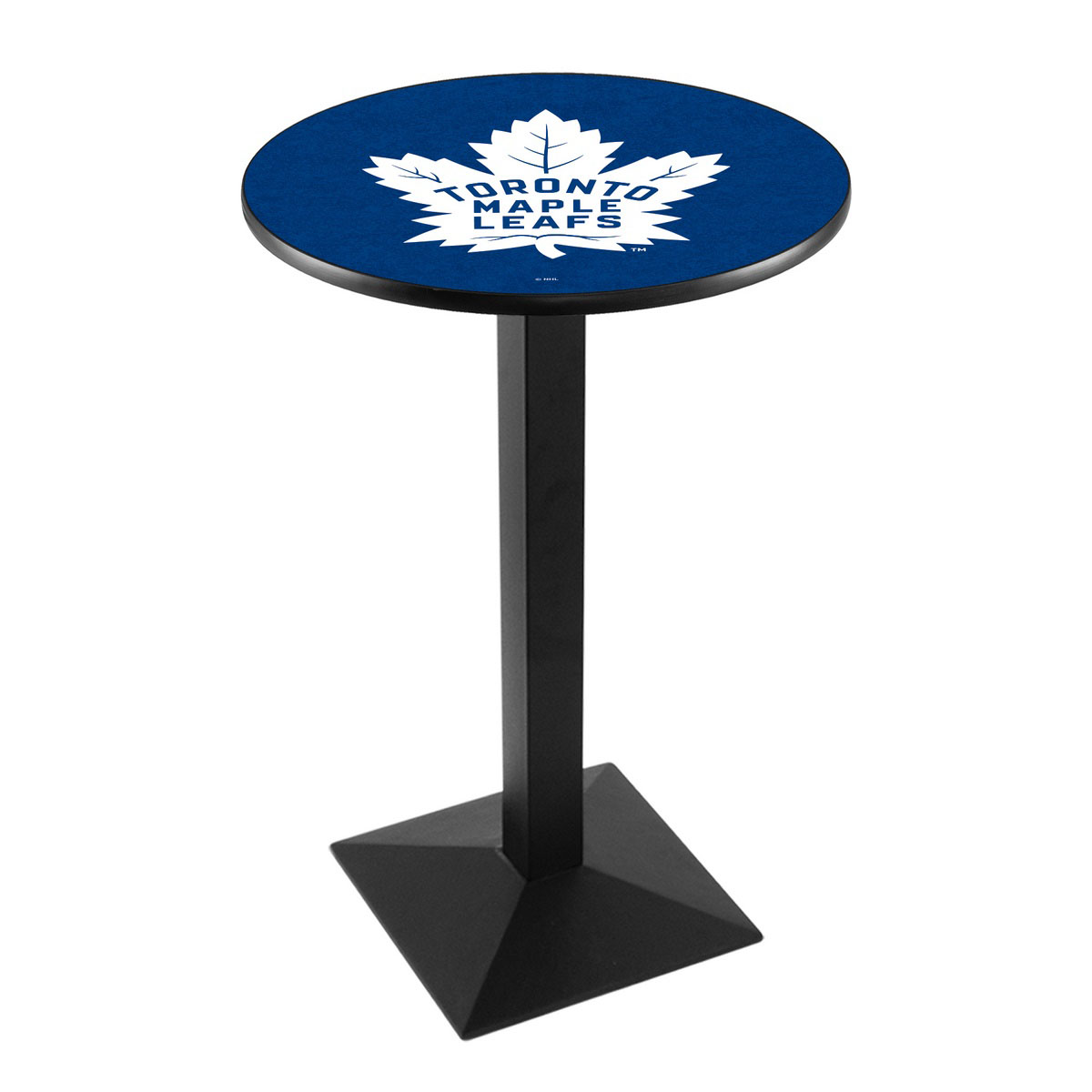 Toronto Maple Leafs Logo Pub Bar Table with Square Stand