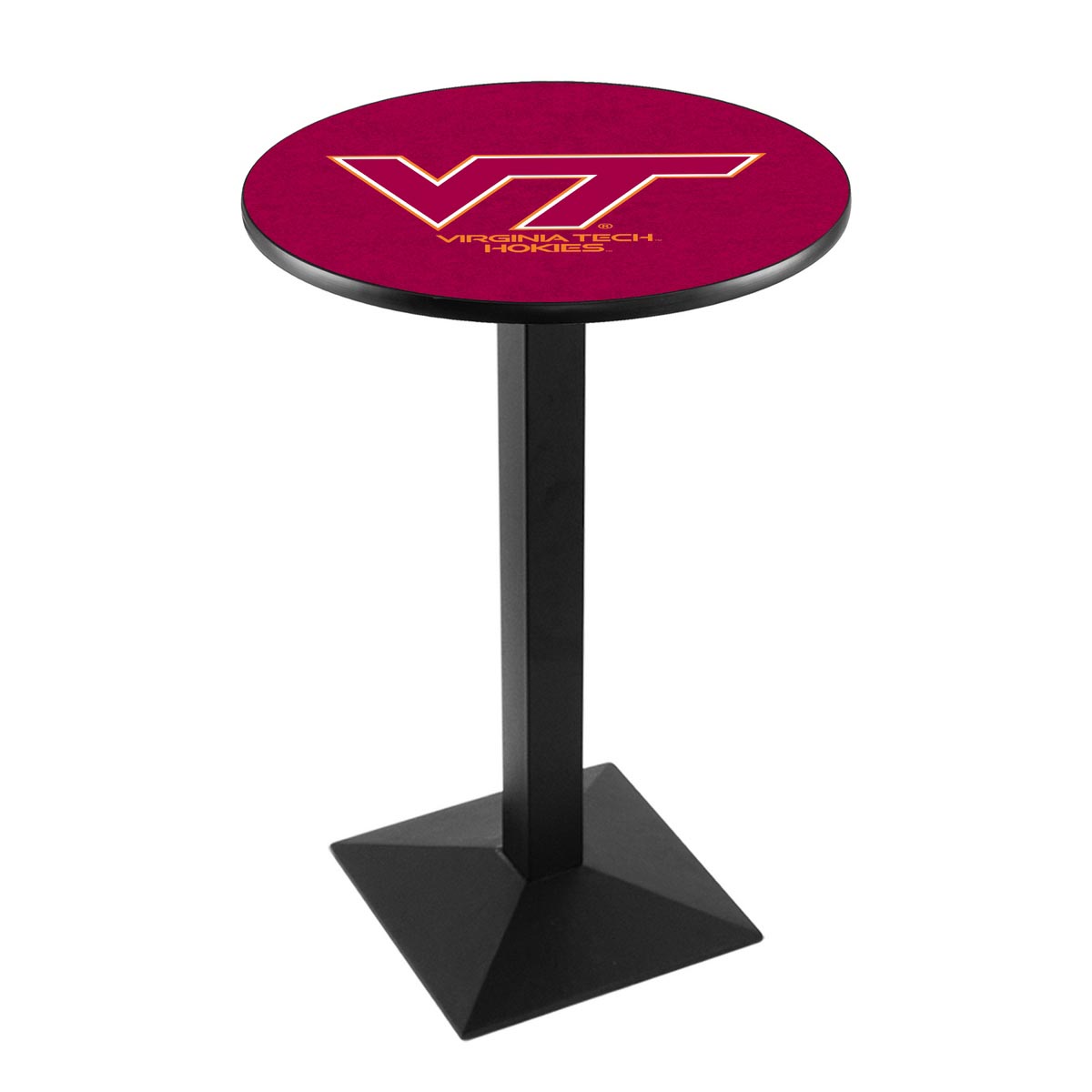 virginia-tech-university-logo-pub-bar-table-with-square-stand