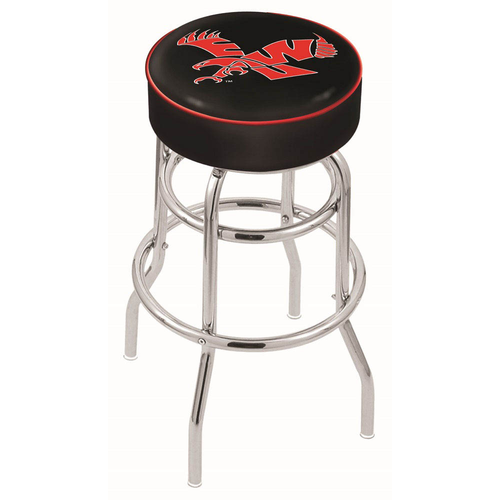 inch Eastern Washington Chrome 2-Ring Base Swivel Bar Stool