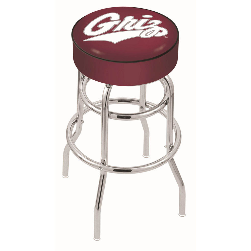 inch Montana Chrome 2-Ring Base Swivel Bar Stool