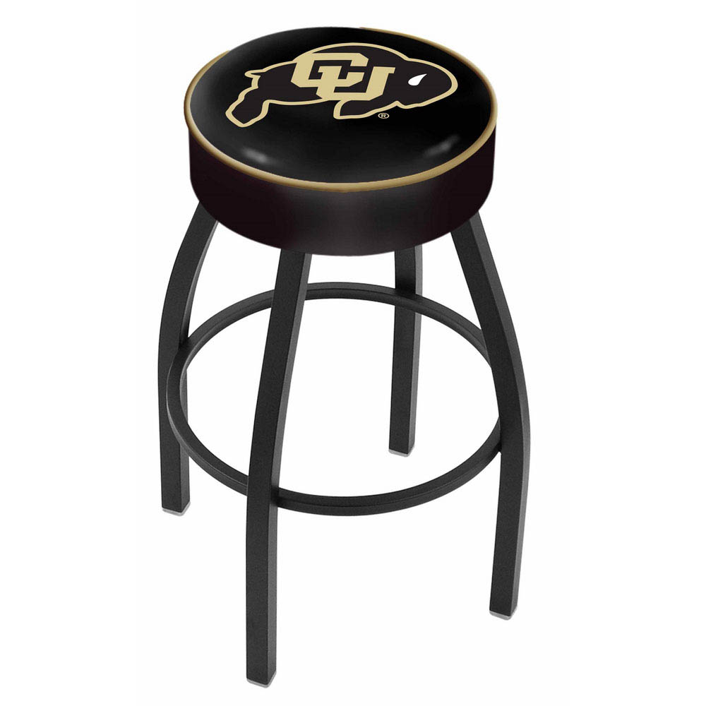 inch Colorado Logo Swivel Bar Stool w/ Black Base